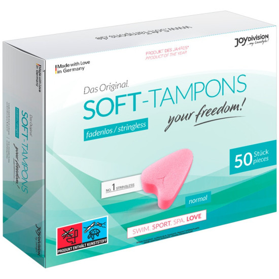 Menstruační tampony Soft,Tampons NORMAL (50 ks)