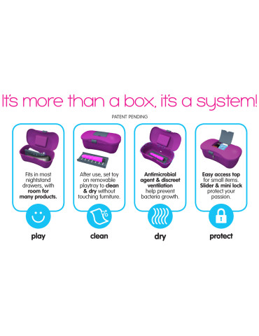 Hygienický kufřík Joyboxx (černý)
