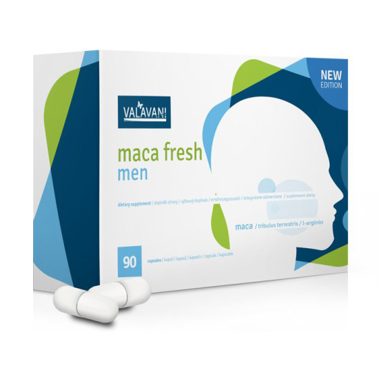 MACA FRESH Men , pro intimní, psychické i fyzické zdraví mužů