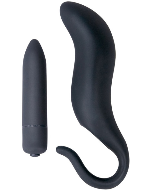 Vibrační anální a vaginální kolík +VIBE, 13 cm