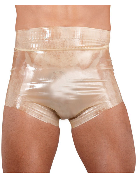 Latexové plenkové kalhotky transparentní, unisex