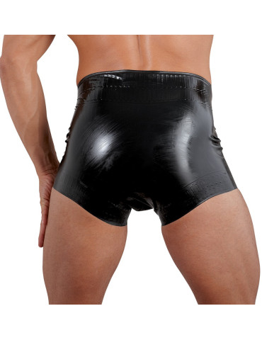 Latexové plenkové kalhotky v černé barvě, unisex
