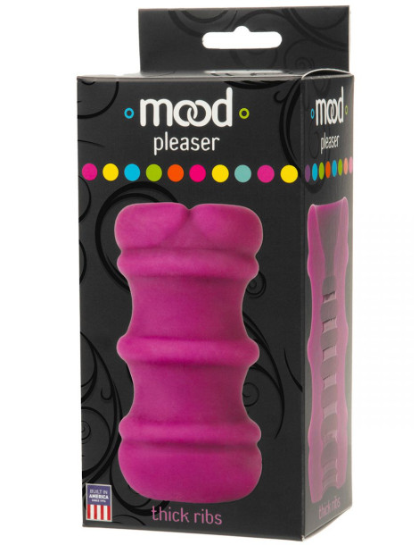 Oboustranný masturbátor pro muže Mood Pleaser UR3 Purple