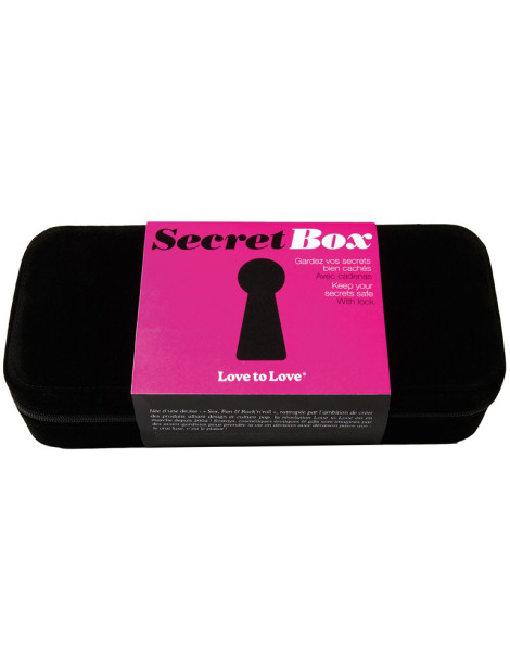 Kufřík na erotické pomůcky Secret box , Love to Love