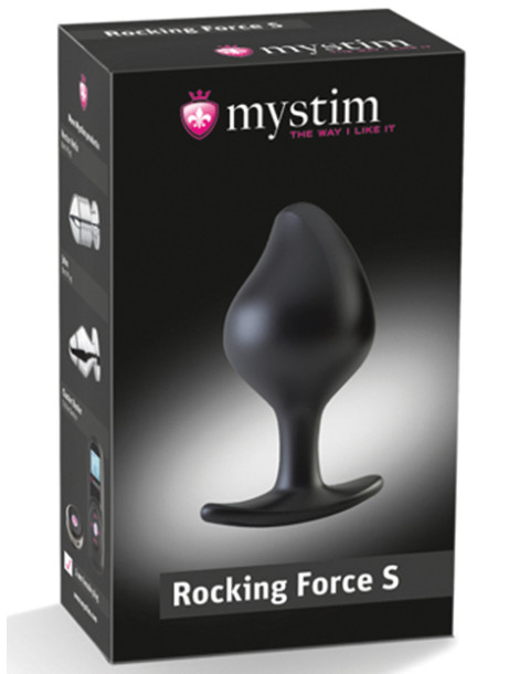 Silikonový anální kolík pro elektrosex Rocking Force S , MYSTIM