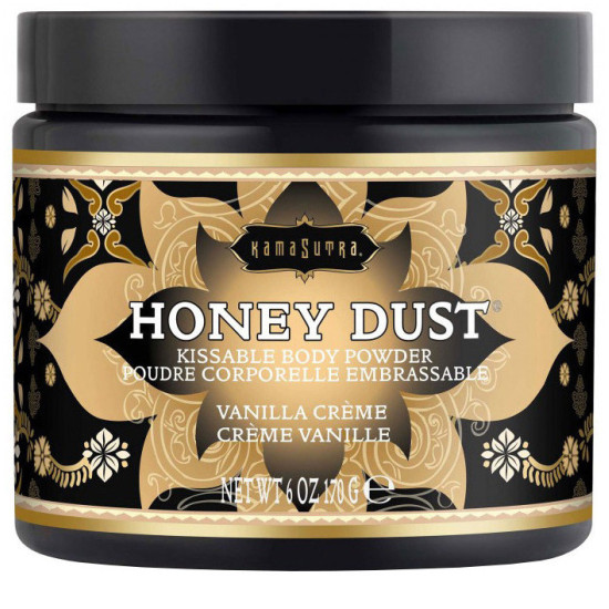 Slíbatelný tělový pudr Honey Dust Vanilla Creme , 170 g