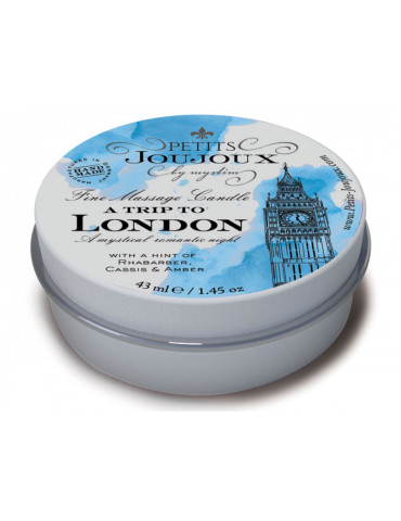 Masážní svíčka A Trip To London Petits Joujoux , 43 ml