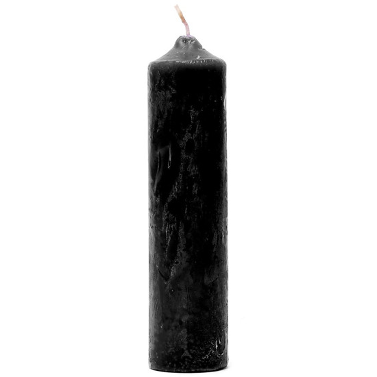 S/M černá parafínová svíčka , Rimba