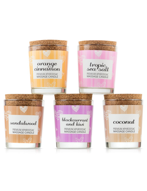 Afrodiziakální masážní svíčka MAGNETIFICO , Enjoy it! (tropic sea salt)