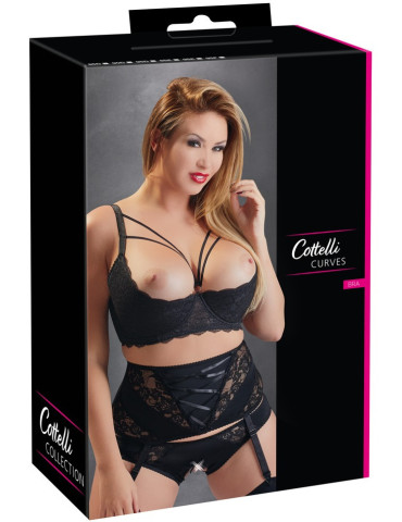 Plus size podprsenka s polovičními košíčky , Cottelli Collection