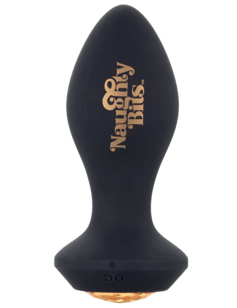 Vibrační anální kolík s krystalem Shake Your Ass , Naughty Bits