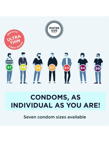 Kondomy MISTER SIZE 49 mm (3 ks)