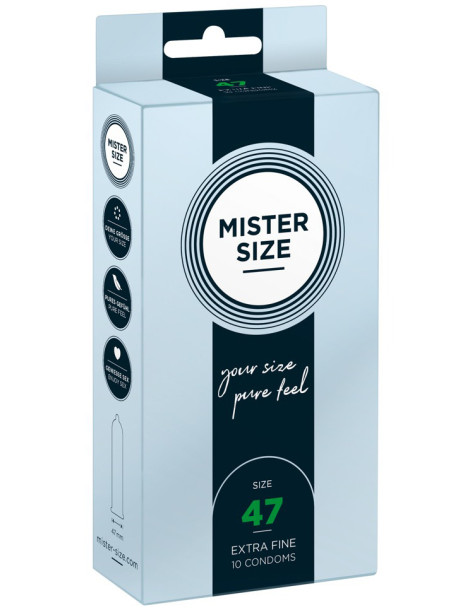 Kondomy MISTER SIZE 47 mm (10 ks)