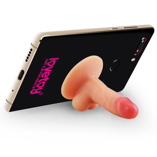 Vtipný stojánek na mobil ve tvaru penisu , Lovetoy