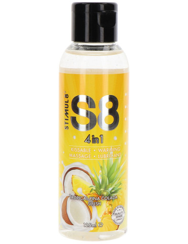 Lubrikační/masážní gel S8 4,in,1 Tropical Pina Colada Slush