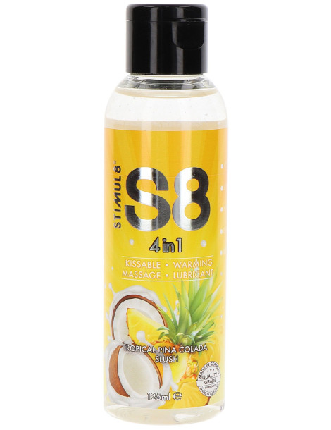 Lubrikační/masážní gel S8 4,in,1 Tropical Pina Colada Slush