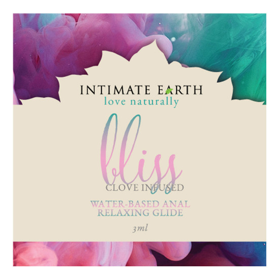 Uvolňující lubrikační anální gel Bliss , Intimate Earth (VZOREK, 3 ml)