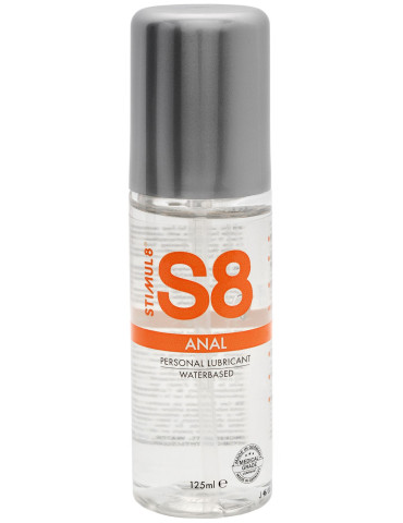 Anální lubrikační gel na vodní bázi S8 Anal , 125 ml