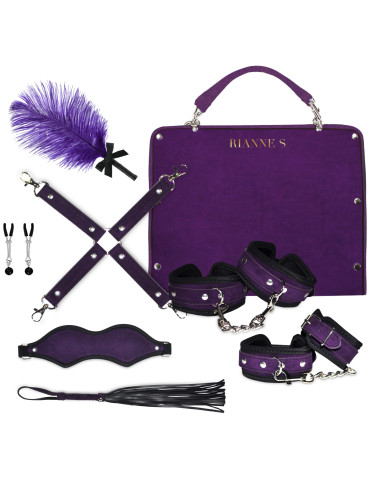 Cestovní BDSM sada Kinky Me Softly , Rianne S (Purple)