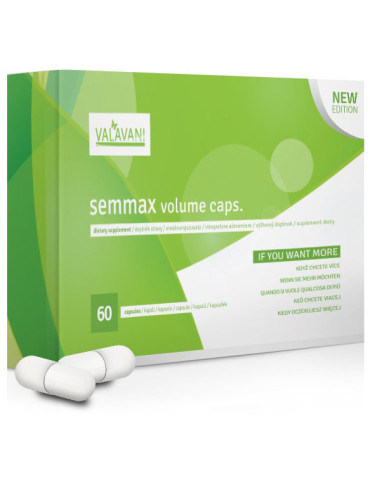 Semmax volume , tablety pro větší množství a kvalitu spermií