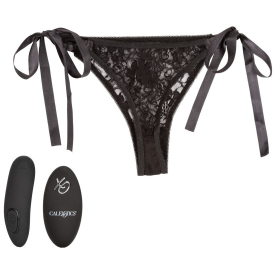 Vibrační kalhotky s dálkovým ovladačem Lace Thong Set , California Exotic Novelties
