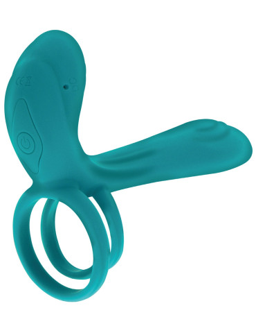 Párový vibrátor s kroužkem na penis Couples Vibrator Ring , XOCOON