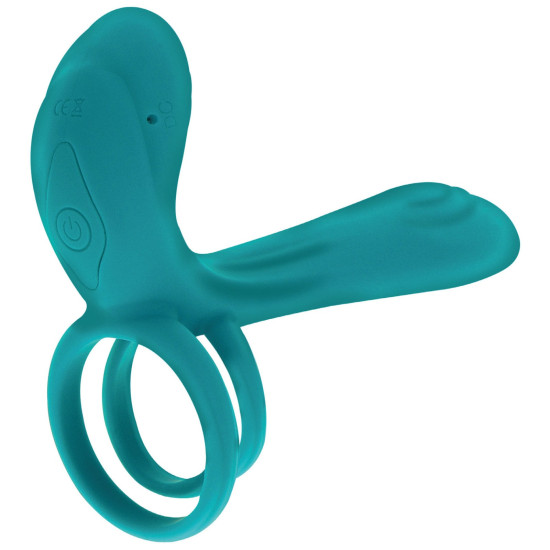 Párový vibrátor s kroužkem na penis Couples Vibrator Ring , XOCOON