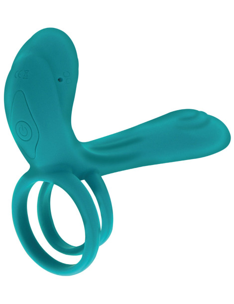 Párový vibrátor s kroužkem na penis Couples Vibrator Ring , XOCOON
