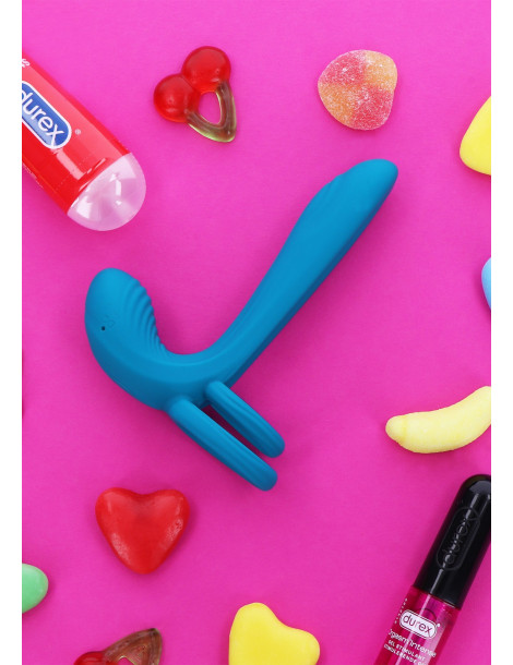 Párový vibrátor s kroužkem na penis Couples Vibrator Ring , XOCOON