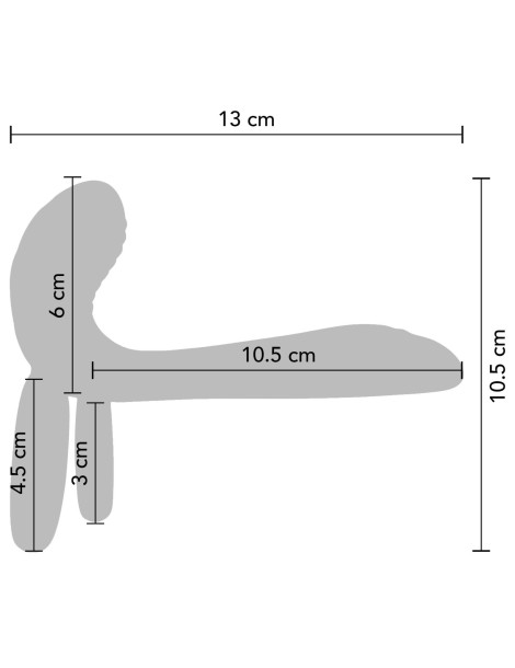 Párový vibrátor s kroužkem na penis Couples Vibrator Ring , XOCOON
