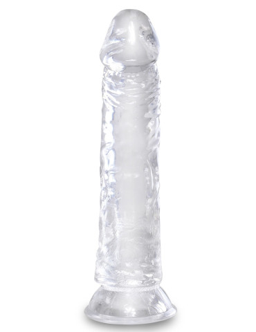 Dildo s přísavkou King Cock Clear 8" , Pipedream