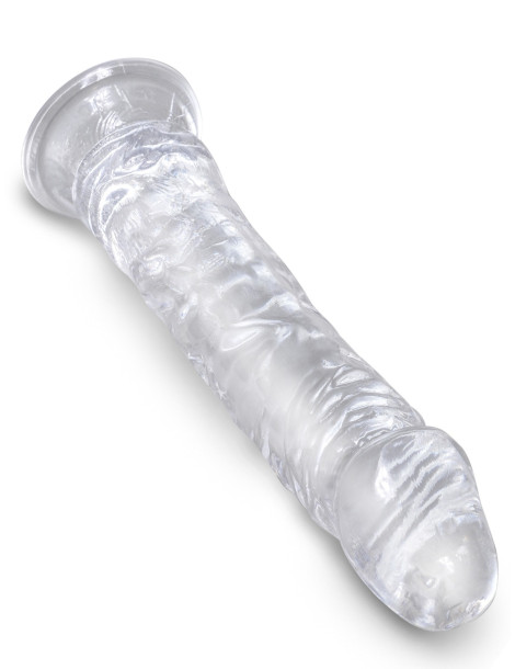 Dildo s přísavkou King Cock Clear 8" , Pipedream