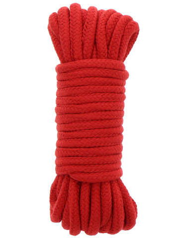 Červené bondage lano (10 m) , Hidden Desire