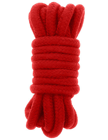 Červené bondage lano (3 m) , Hidden Desire