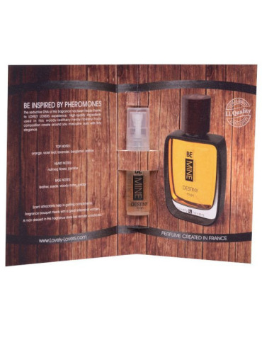 Pánský parfém s feromony BeMINE Destiny (VZOREK, 2 ml) , Lovely Lovers