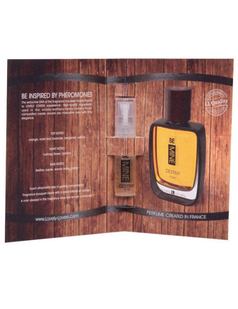 Pánský parfém s feromony BeMINE Destiny (VZOREK, 2 ml) , Lovely Lovers