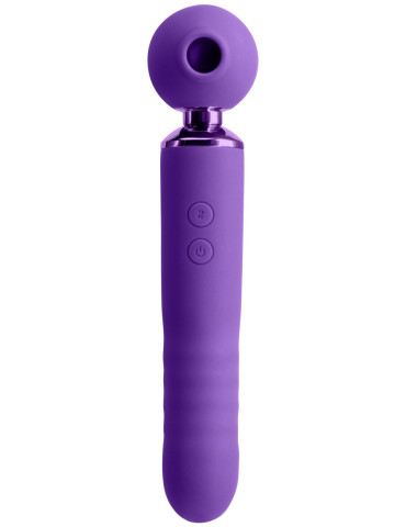 Pulzační stimulátor klitorisu/přirážecí vibrátor REVEL Fae , NS Novelties