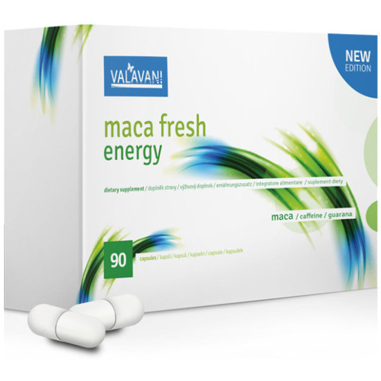 Tablety pro lepší vitalitu a intimní zdraví MACA FRESH Energy
