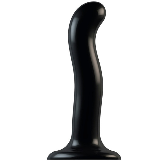 Dildo ze silikonu s přísavkou ve tvaru srdíčka (velikost L) , Strap,On,Me