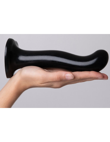 Dildo ze silikonu s přísavkou ve tvaru srdíčka (velikost L) , Strap,On,Me