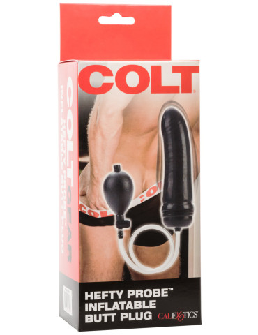 Nafukovací latexový anální kolík COLT Hefty Probe Inflatable Butt Plug , California Exotic Novelties