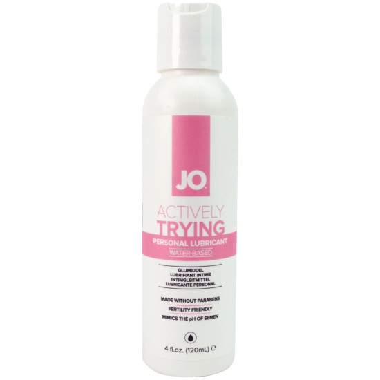 Lubrikační gel na podporu otěhotnění Actively Trying , System JO (120 ml)