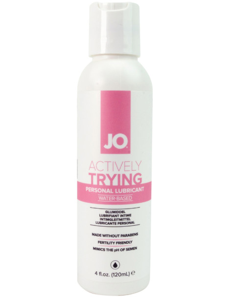 Lubrikační gel na podporu otěhotnění Actively Trying , System JO (120 ml)