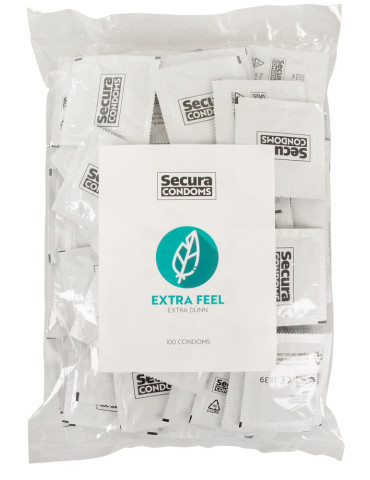 Extra tenké kondomy Extra Feel , Secura (100 ks)