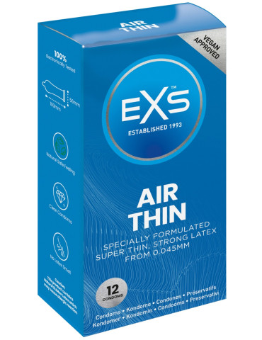 Extra tenké kondomy EXS Air Thin (12 ks)