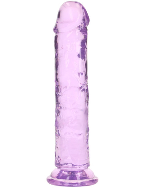 Realistické dildo s přísavkou RealRock 7" , SHOTS (fialové)