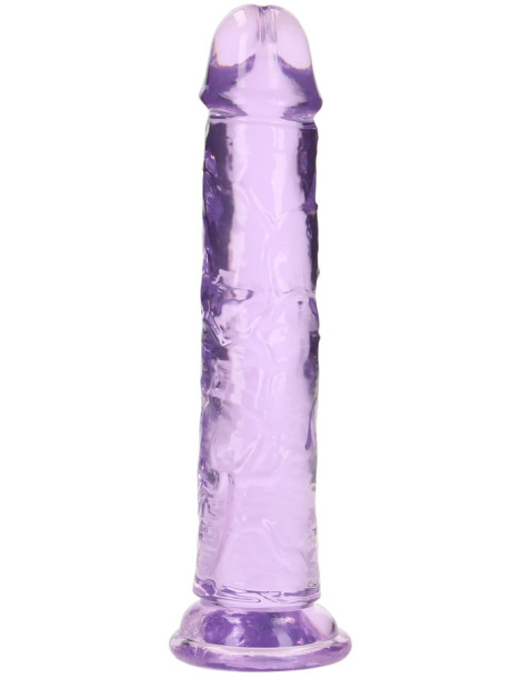 Realistické dildo s přísavkou RealRock 7" , SHOTS (fialové)