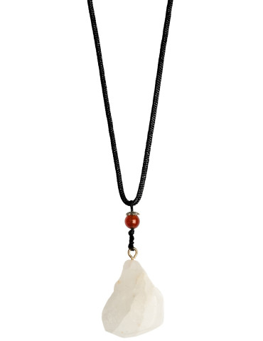 Náhrdelník s křišťálem Clear Quartz Necklace , La Gemmes
