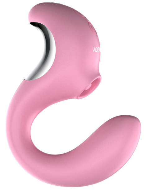 Vibrátor s pulzačním stimulátorem klitorisu TWIST , TOYJOY
