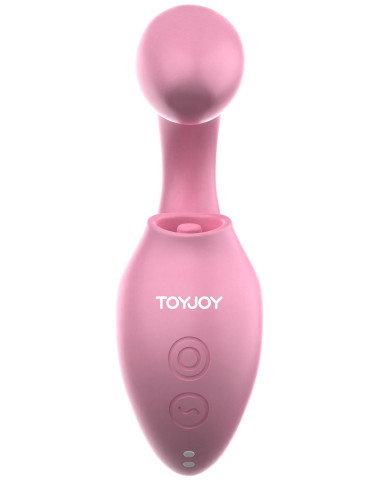 Vibrátor s pulzačním stimulátorem klitorisu TWIST , TOYJOY